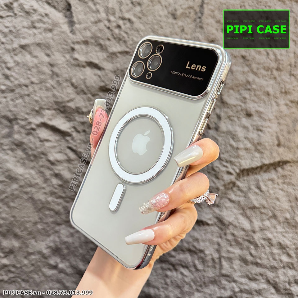 Ốp Lưng iPhone 11 Pro Max - Electronic - Bạc