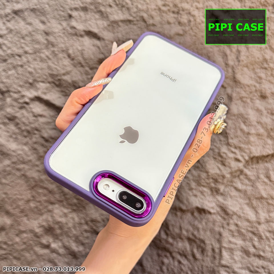 Ốp Lưng iPhone 7 Plus / 8 Plus - Good - Tím Nhạt