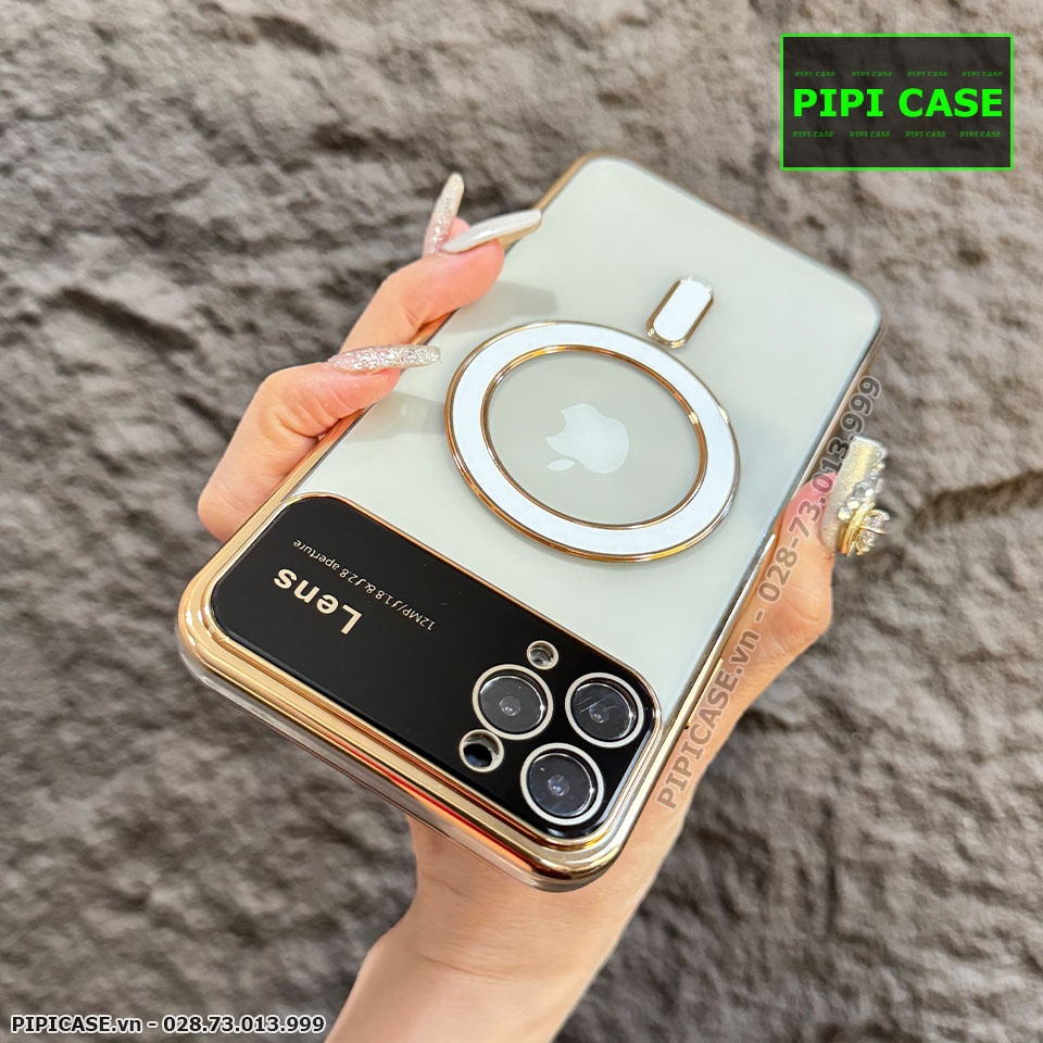 Ốp Lưng iPhone 11 Pro Max - Electronic - Vàng