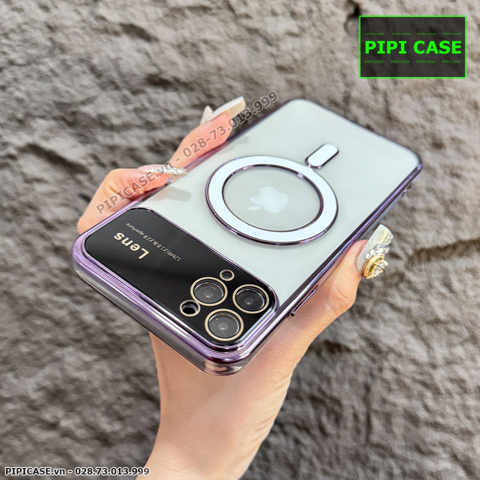 Ốp Lưng iPhone 11 Pro Max - Electronic - Tím
