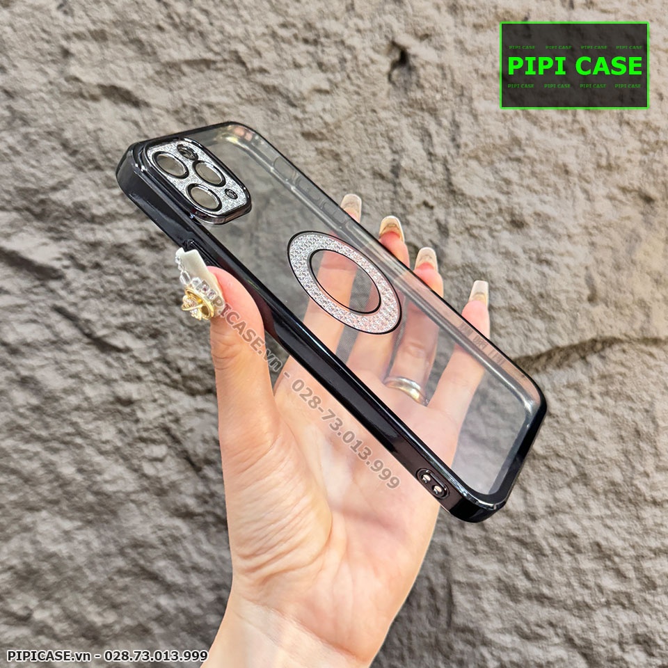 Ốp Lưng iPhone 11 Pro Max - Gemma - Đen