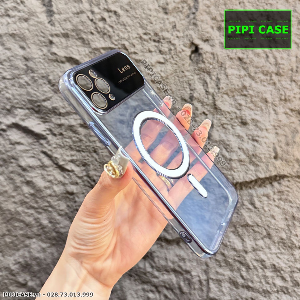 Ốp Lưng iPhone 11 Pro Max - Electronic - Xanh Nhạt