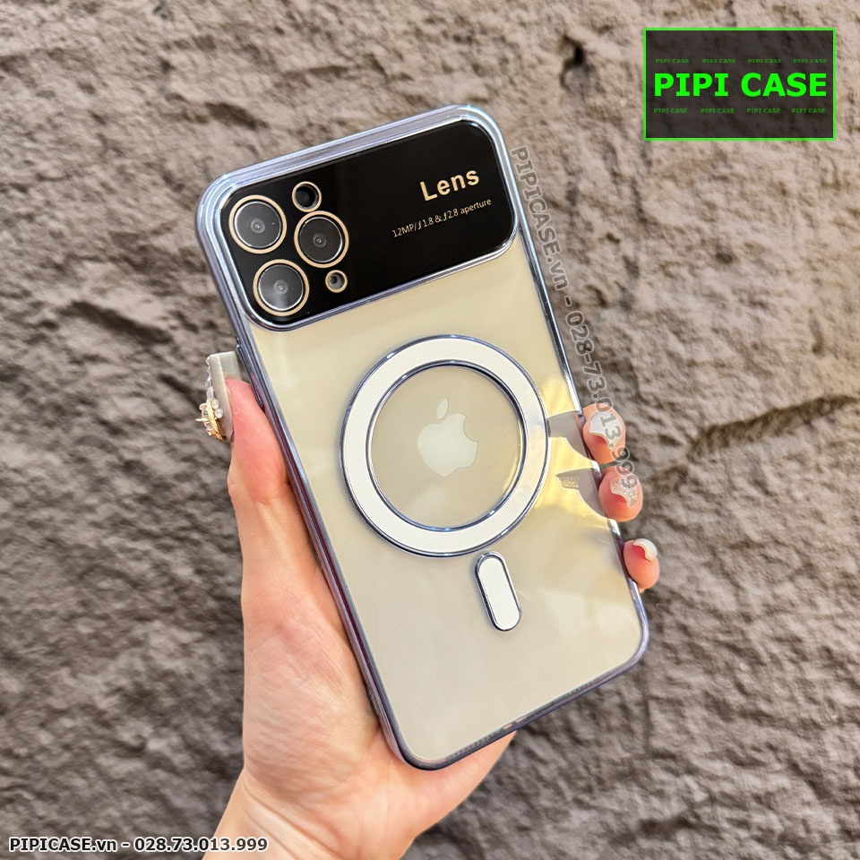 Ốp Lưng iPhone 11 Pro Max - Electronic - Xanh Nhạt