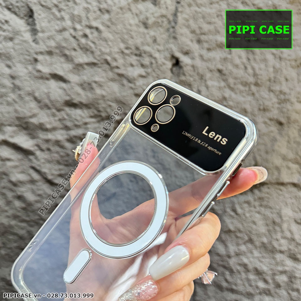 Ốp Lưng iPhone 11 Pro Max - Electronic - Bạc