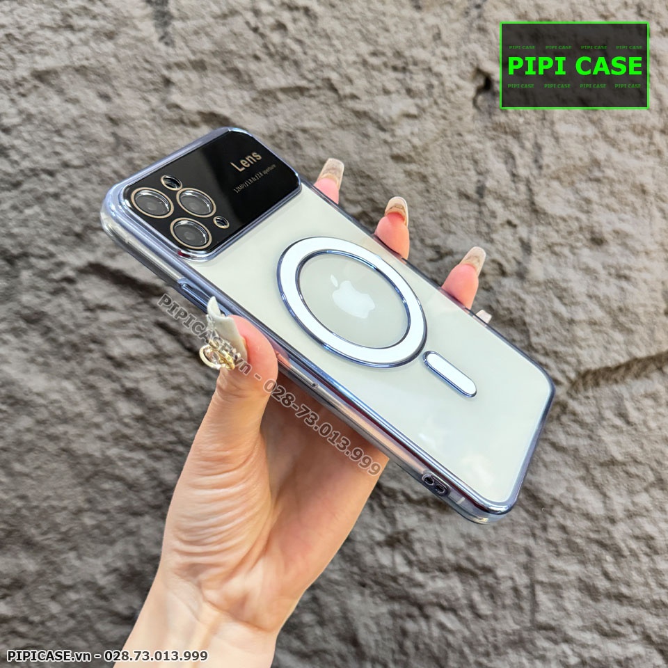 Ốp Lưng iPhone 11 Pro Max - Electronic - Xanh Nhạt
