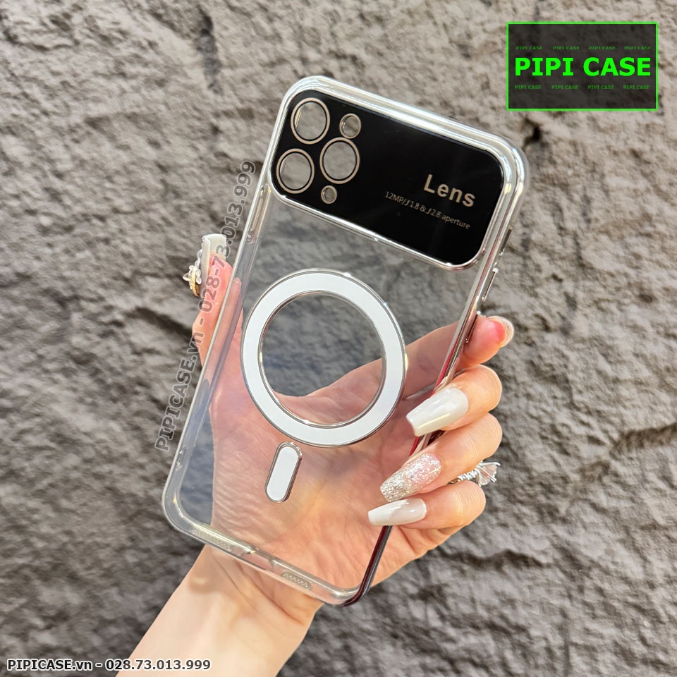 Ốp Lưng iPhone 11 Pro Max - Electronic - Bạc