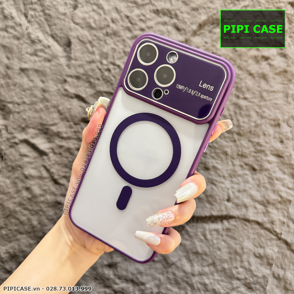 Ốp Lưng iPhone 14 Pro Max - New - Tím