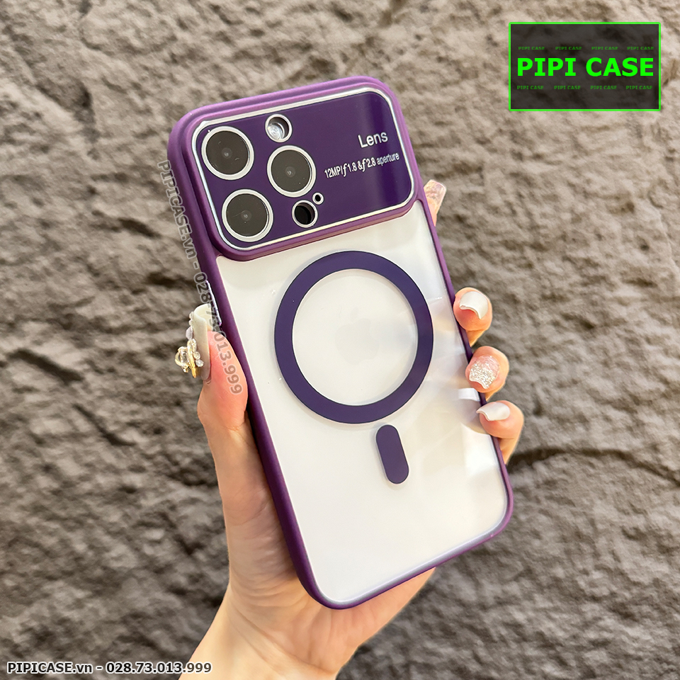 Ốp Lưng iPhone 14 Pro Max - New - Tím