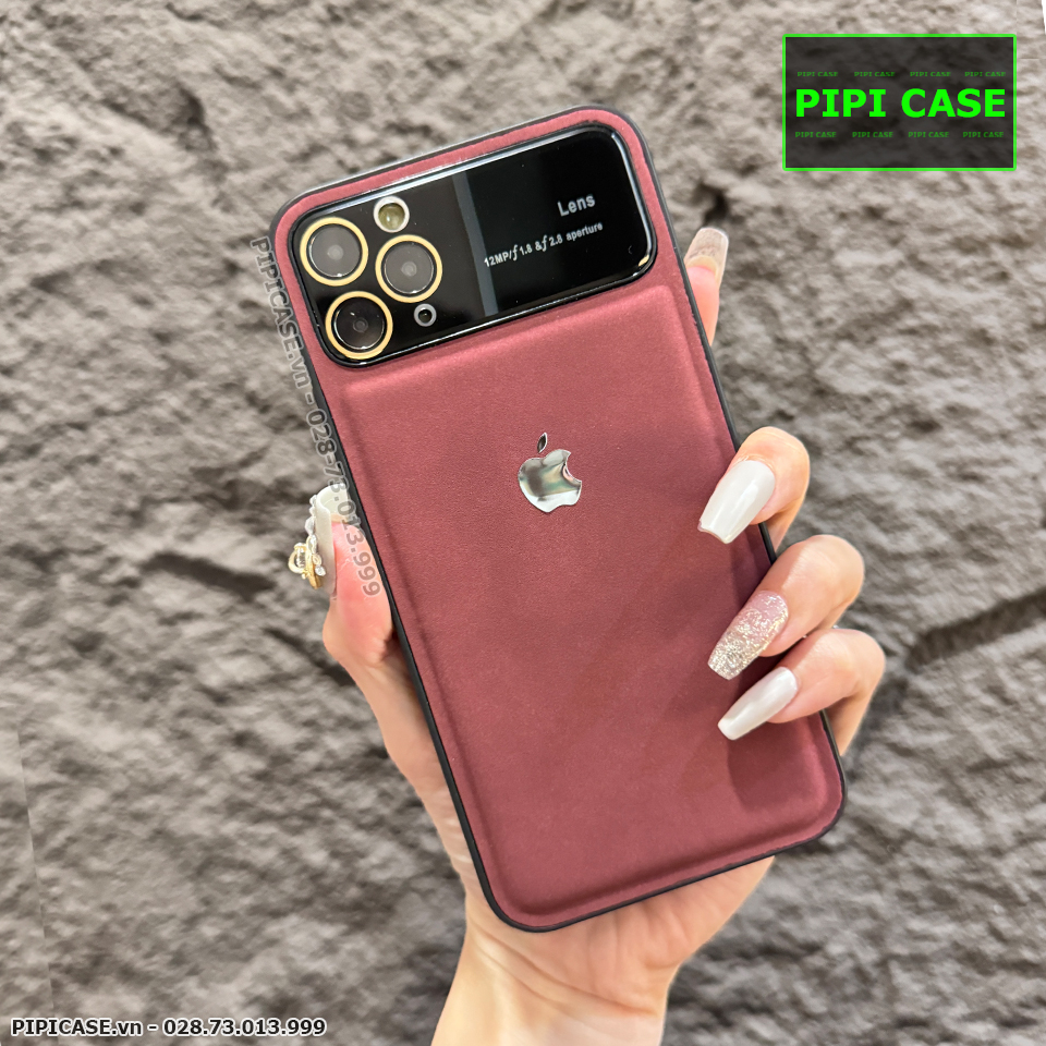 Ốp Lưng iPhone 11 Pro Max - Demin - Đỏ