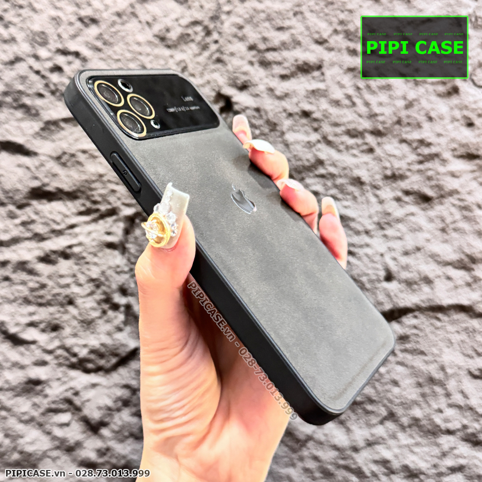 Ốp Lưng iPhone 11 Pro Max - Demin - Đen