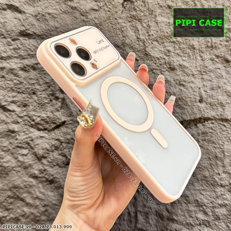 Ốp Lưng iPhone 15 Pro Max - New - Hồng