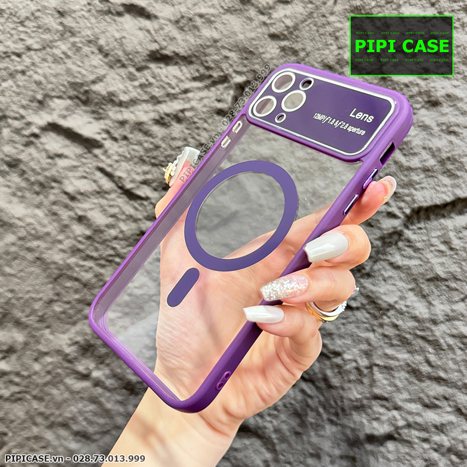 Ốp Lưng iPhone 11 Pro Max - New - Tím
