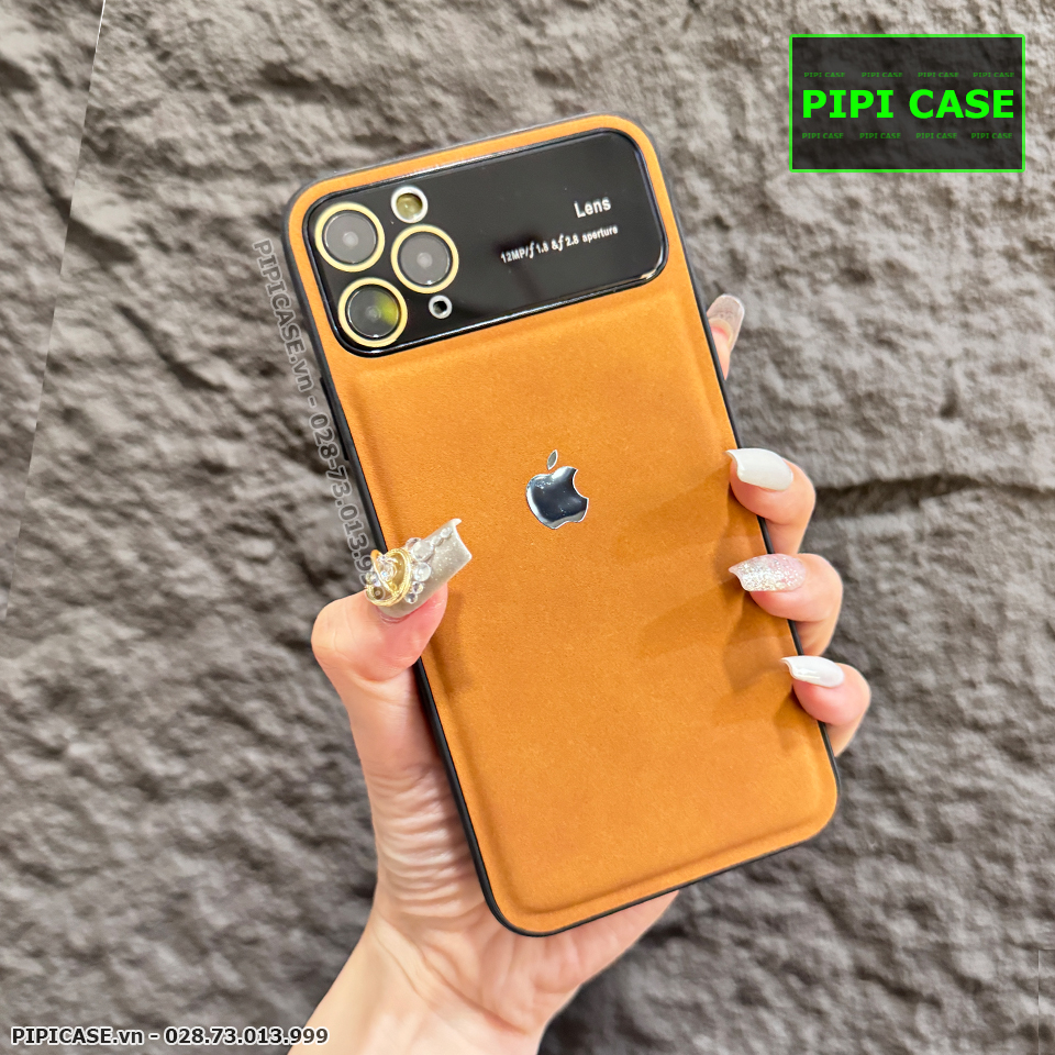 Ốp Lưng iPhone 11 Pro Max - Demin - Nâu