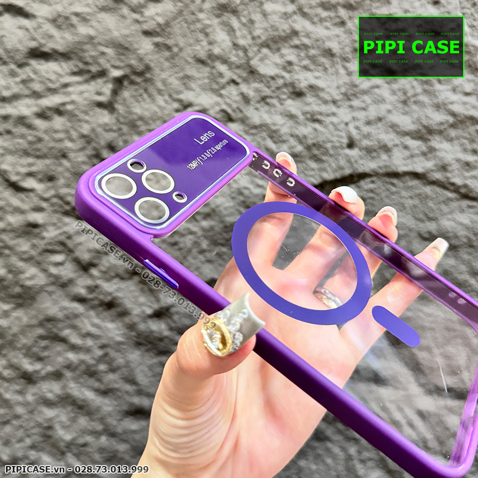 Ốp Lưng iPhone 11 Pro Max - New - Tím