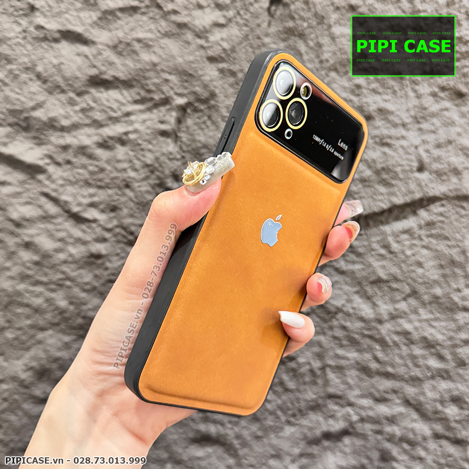 Ốp Lưng iPhone 11 Pro Max - Demin - Nâu