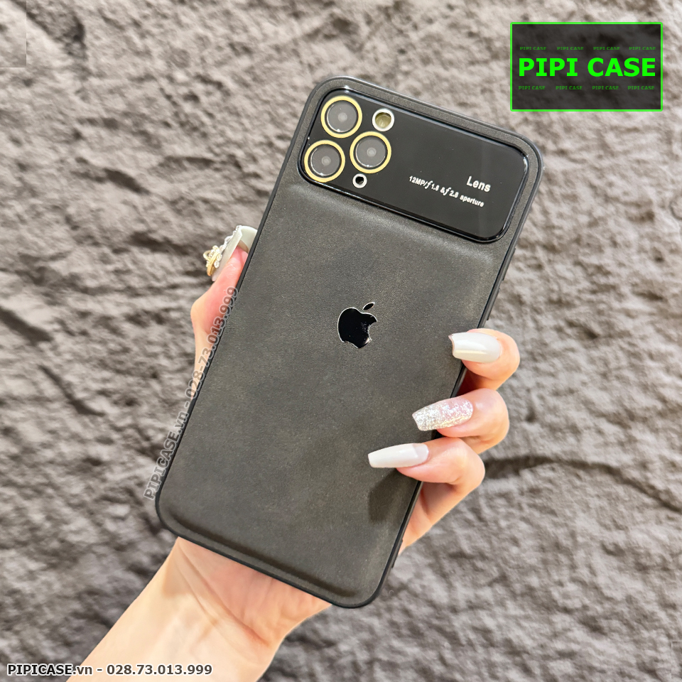 Ốp Lưng iPhone 11 Pro Max - Demin - Đen