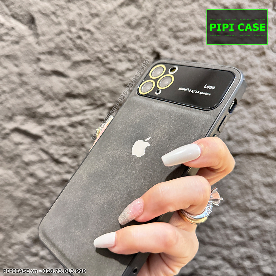 Ốp Lưng iPhone 11 Pro Max - Demin - Đen