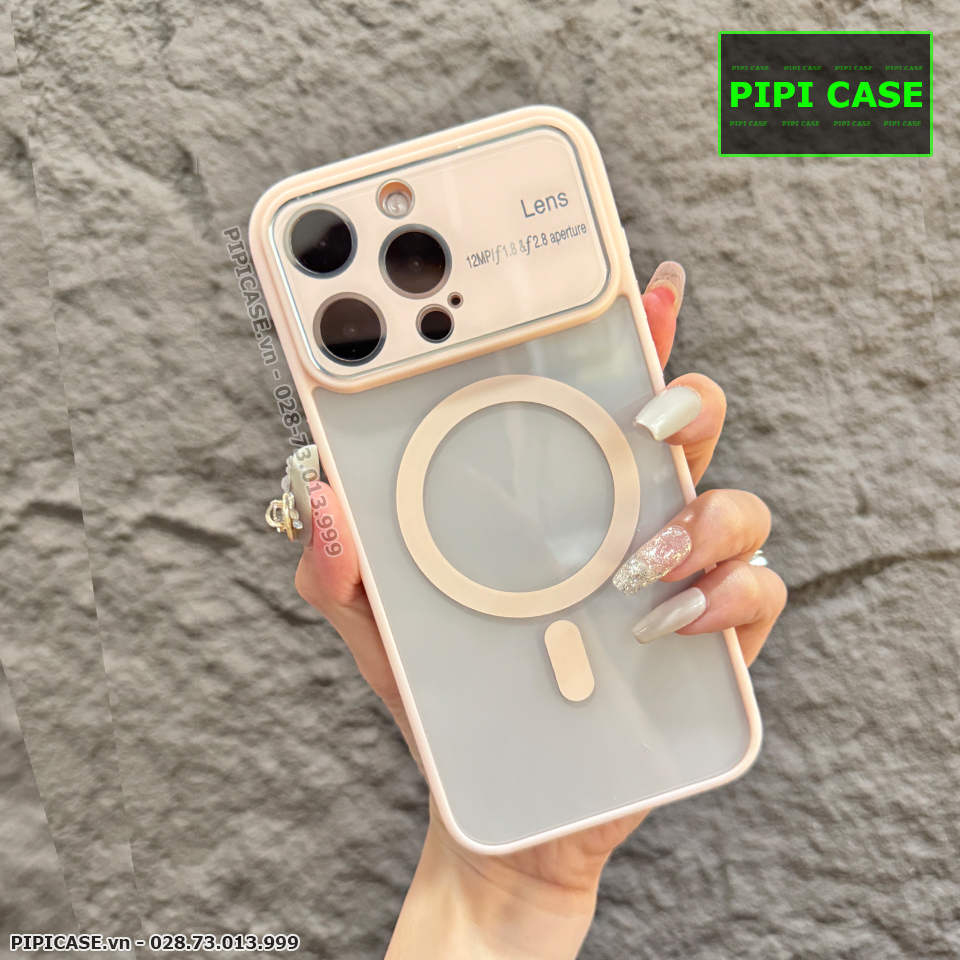 Ốp Lưng iPhone 15 Pro Max - New - Hồng