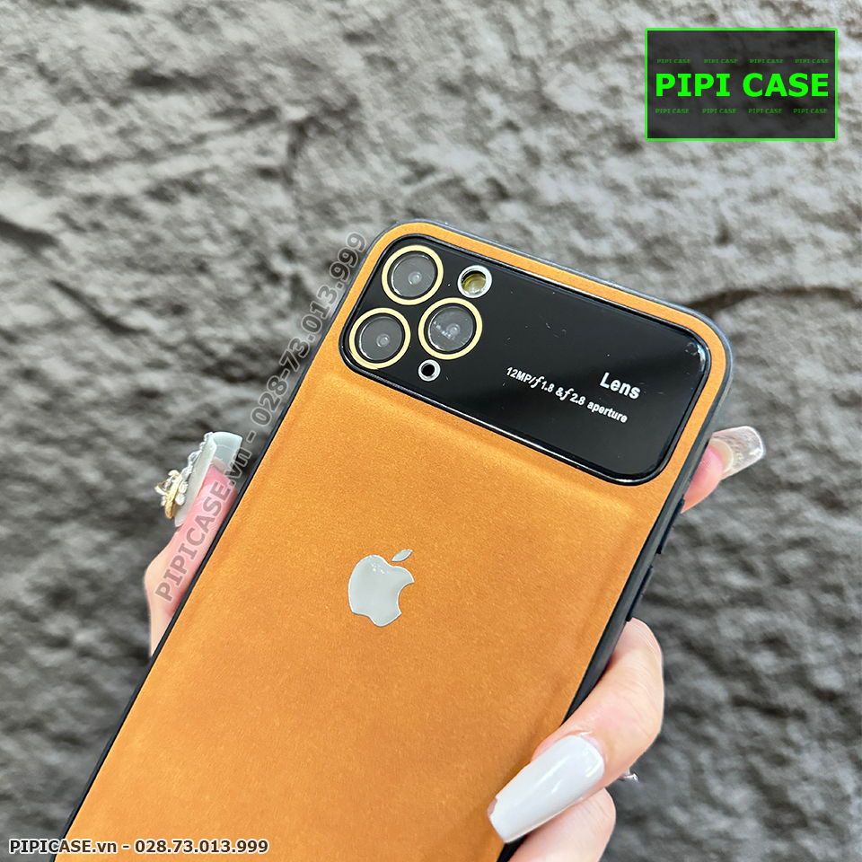 Ốp Lưng iPhone 11 Pro Max - Demin - Nâu