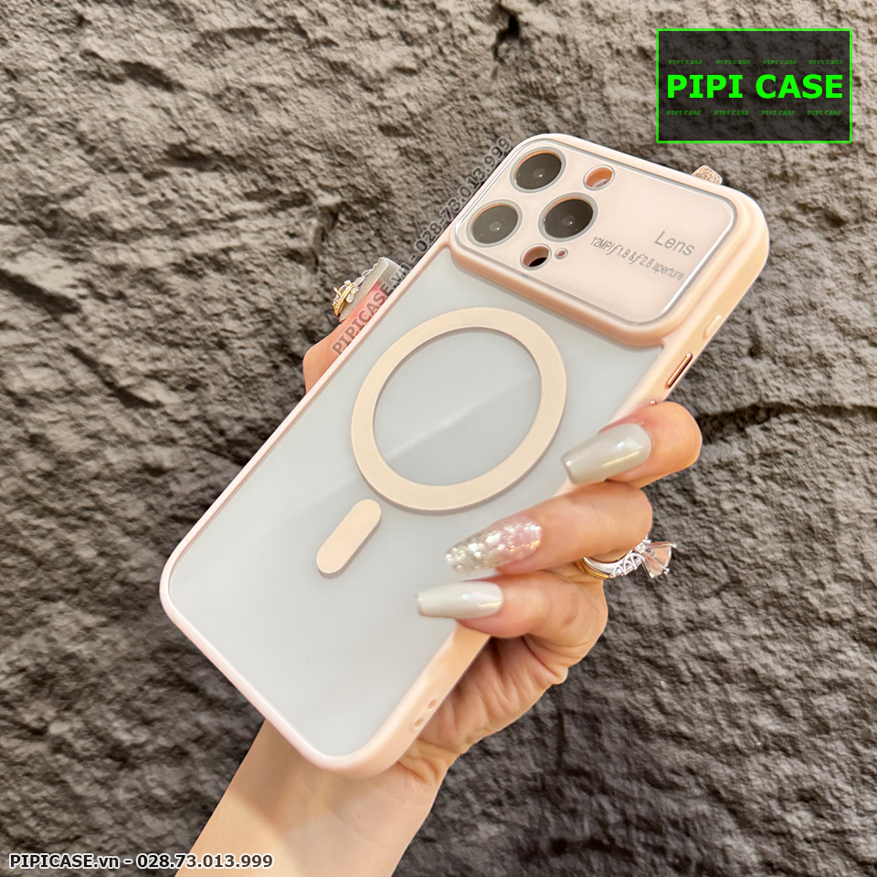 Ốp Lưng iPhone 15 Pro Max - New - Hồng