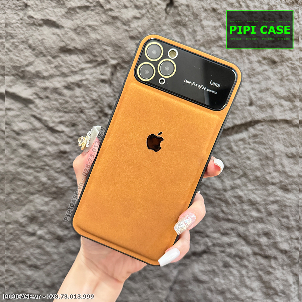 Ốp Lưng iPhone 11 Pro Max - Demin - Nâu