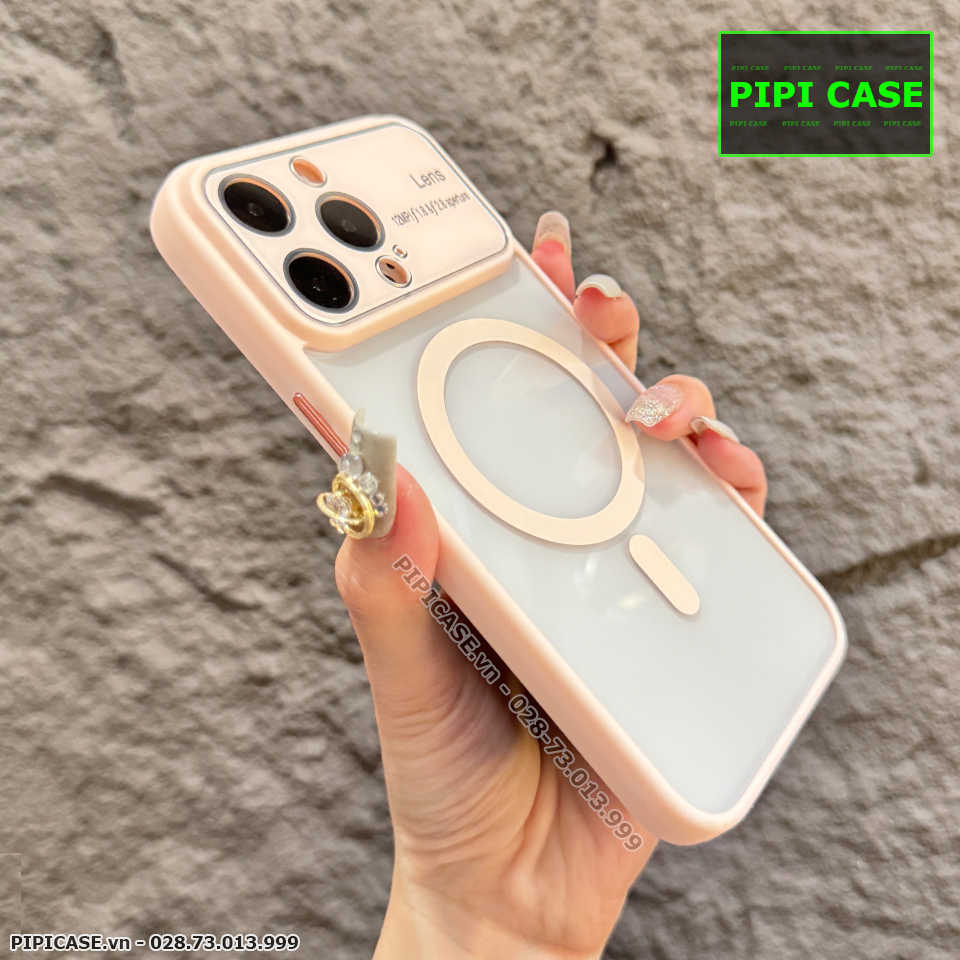 Ốp Lưng iPhone 15 Pro Max - New - Hồng