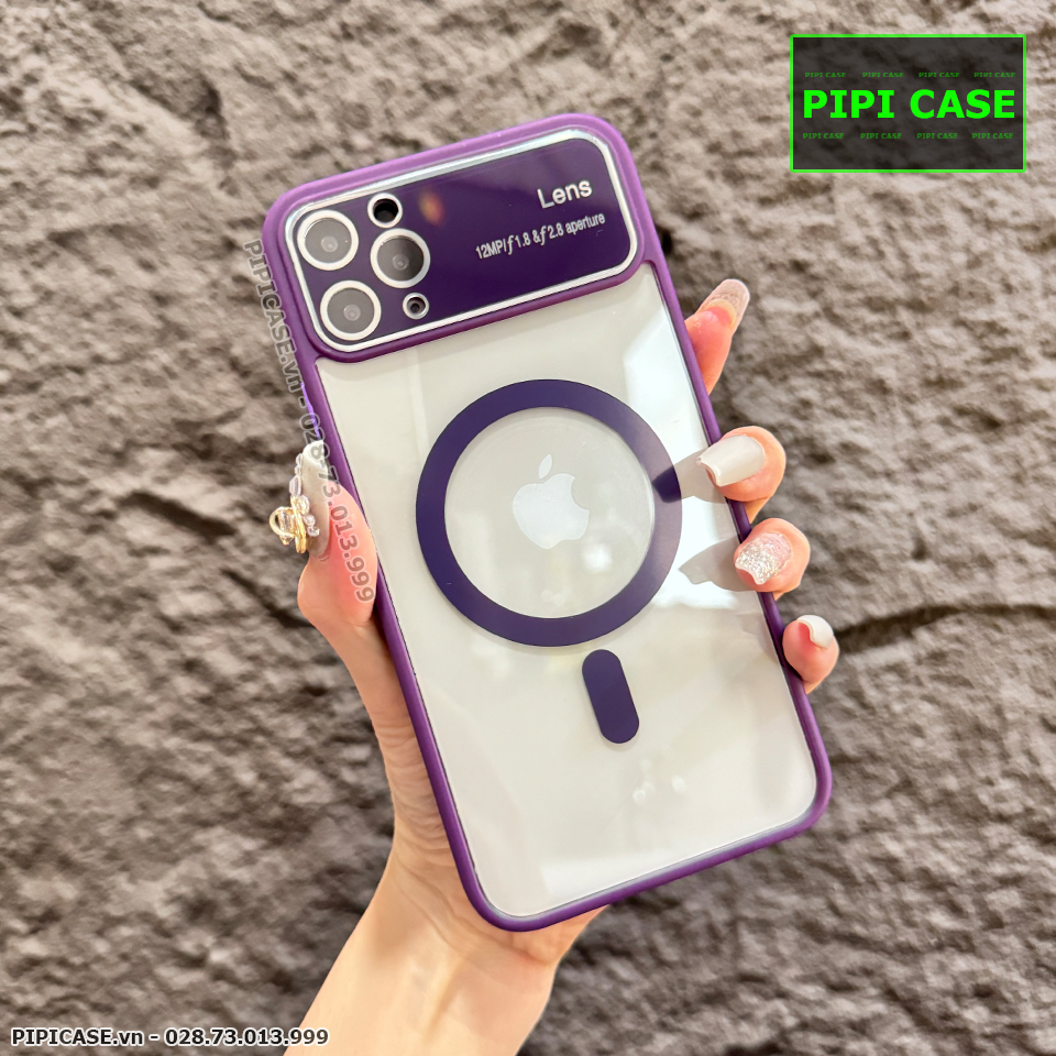 Ốp Lưng iPhone 11 Pro Max - New - Tím