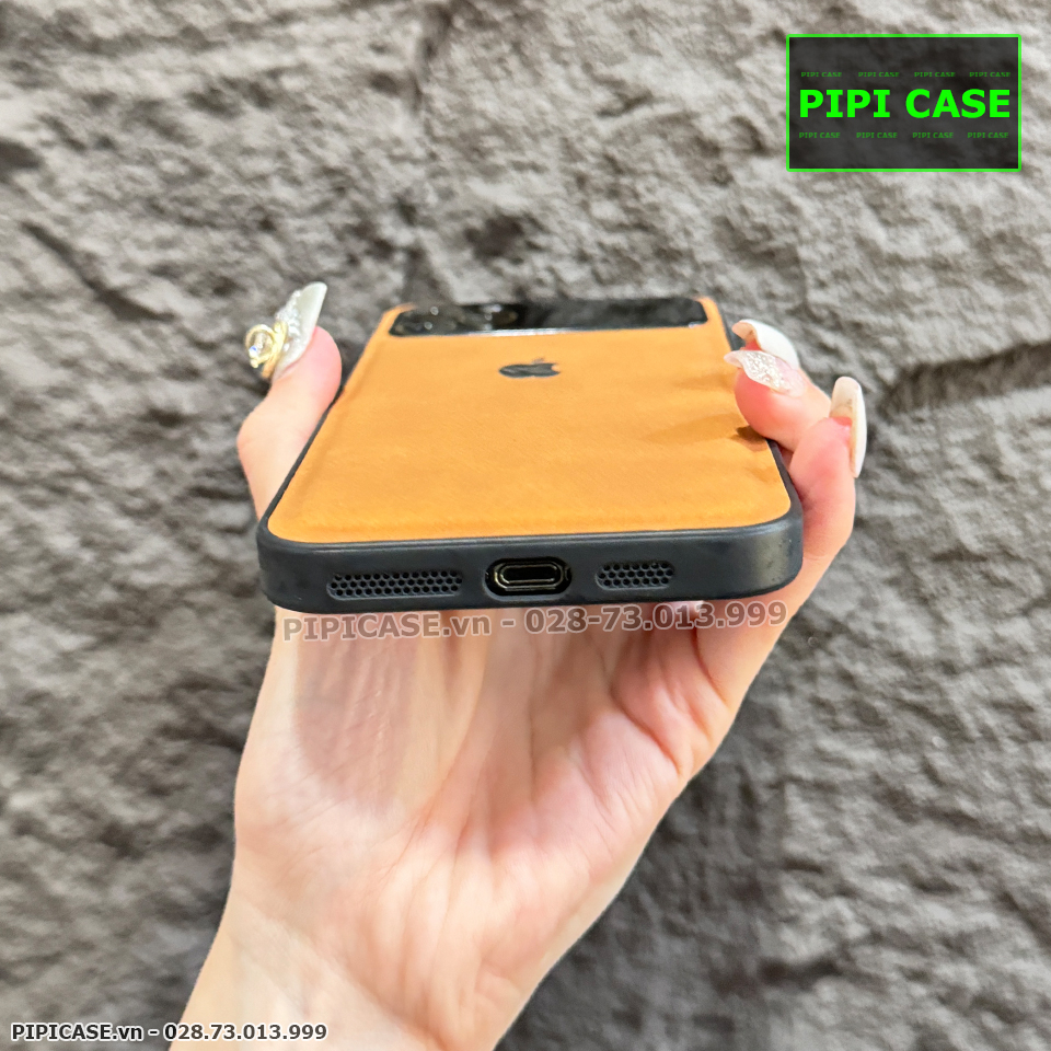 Ốp Lưng iPhone 11 Pro Max - Demin - Nâu