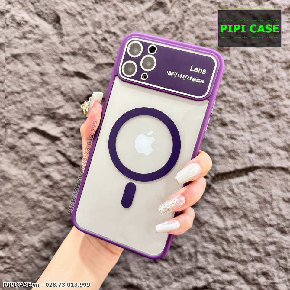 Ốp Lưng iPhone 11 Pro Max - New - Tím