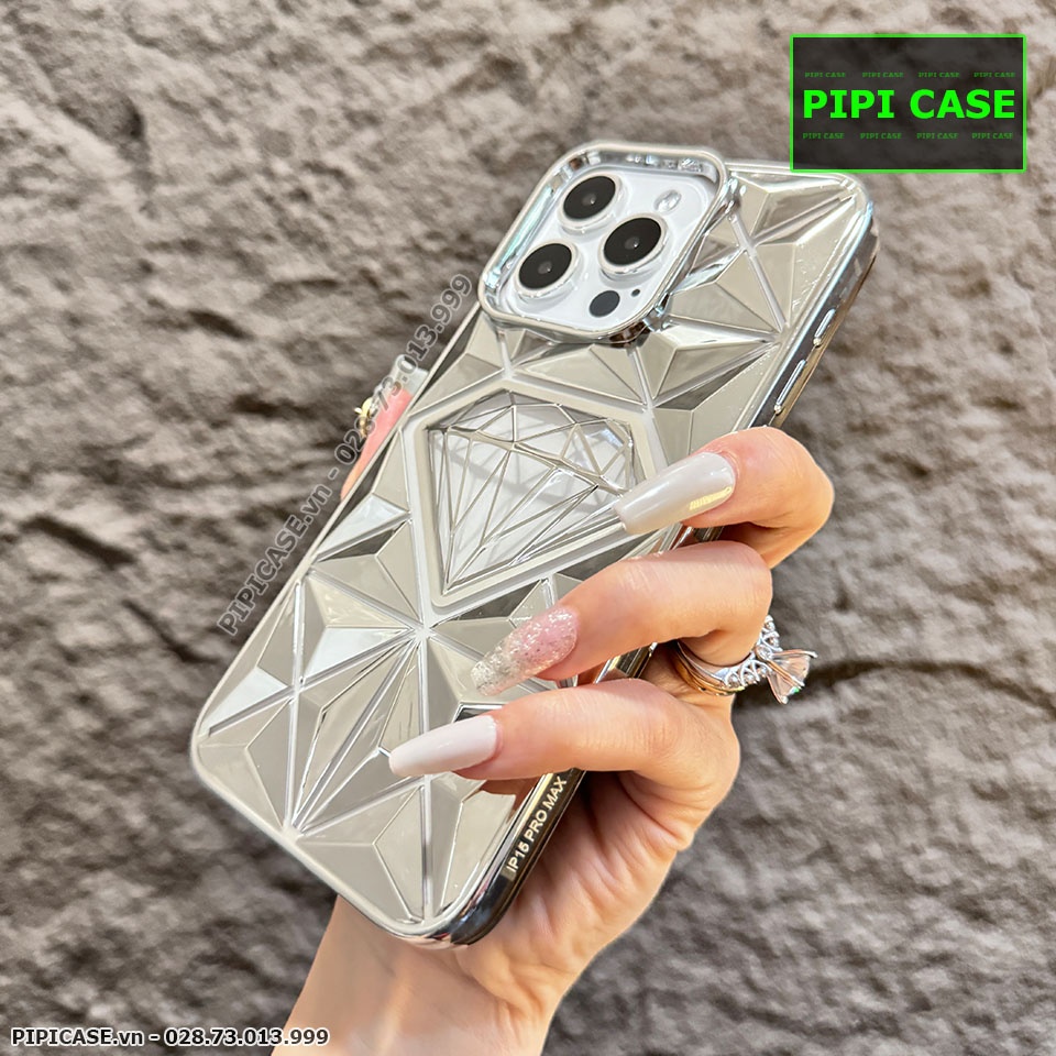 Ốp Lưng iPhone 14 Pro Max - Come - Bạc