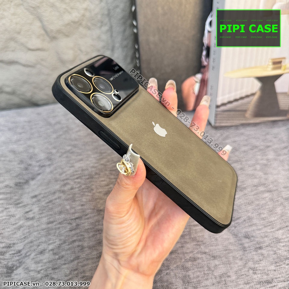 Ốp Lưng iPhone 12 Pro Max - Demin - Xám