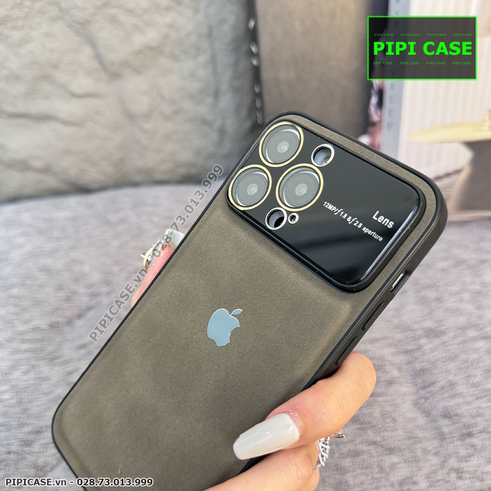 Ốp Lưng iPhone 12 Pro Max - Demin - Xám