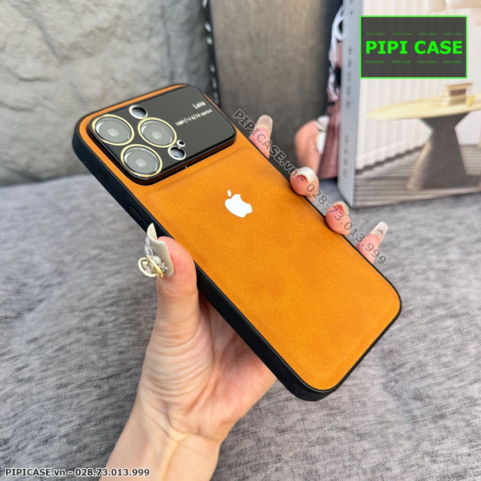 Ốp Lưng iPhone 12 Pro Max - Demin - Nâu