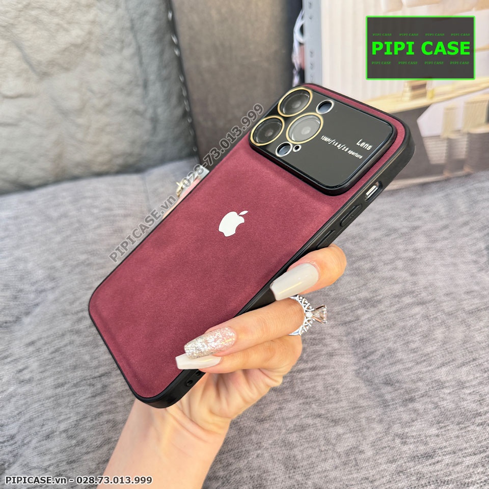 Ốp Lưng iPhone 12 Pro Max - Demin - Đỏ
