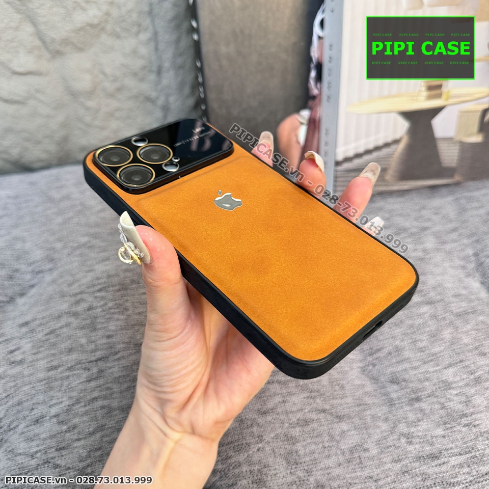 Ốp Lưng iPhone 12 Pro Max - Demin - Nâu