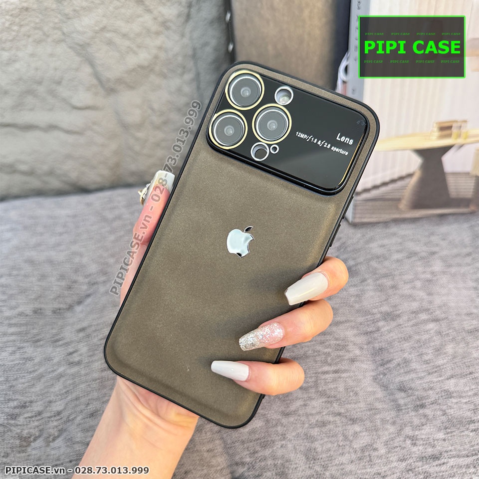 Ốp Lưng iPhone 12 Pro Max - Demin - Xám