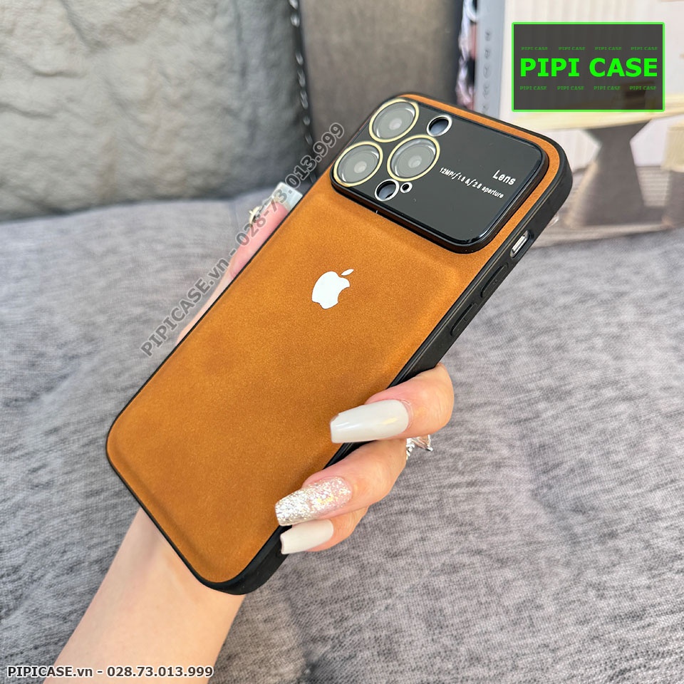 Ốp Lưng iPhone 12 Pro Max - Demin - Nâu