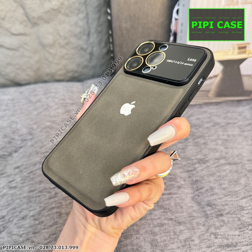 Ốp Lưng iPhone 12 Pro Max - Demin - Xám