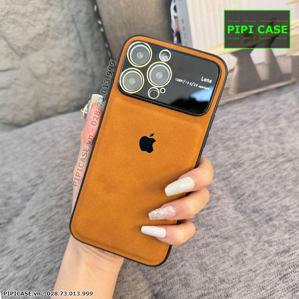 Ốp Lưng iPhone 12 Pro Max - Demin - Nâu