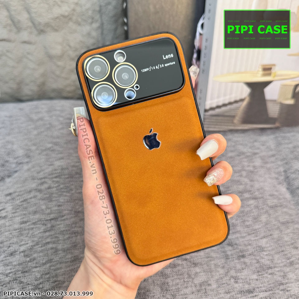 Ốp Lưng iPhone 12 Pro Max - Demin - Nâu
