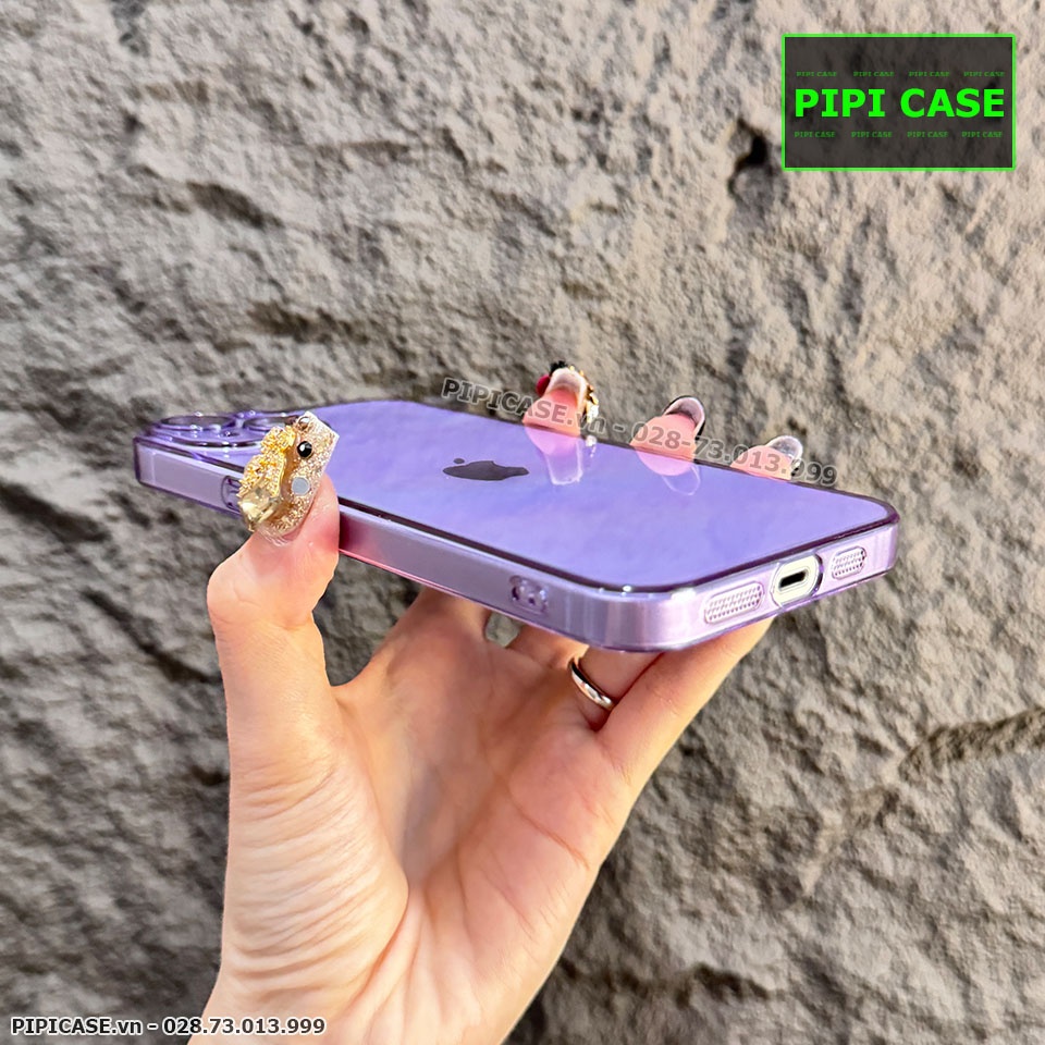 Ốp Lưng iPhone 13 - Ping - Tím