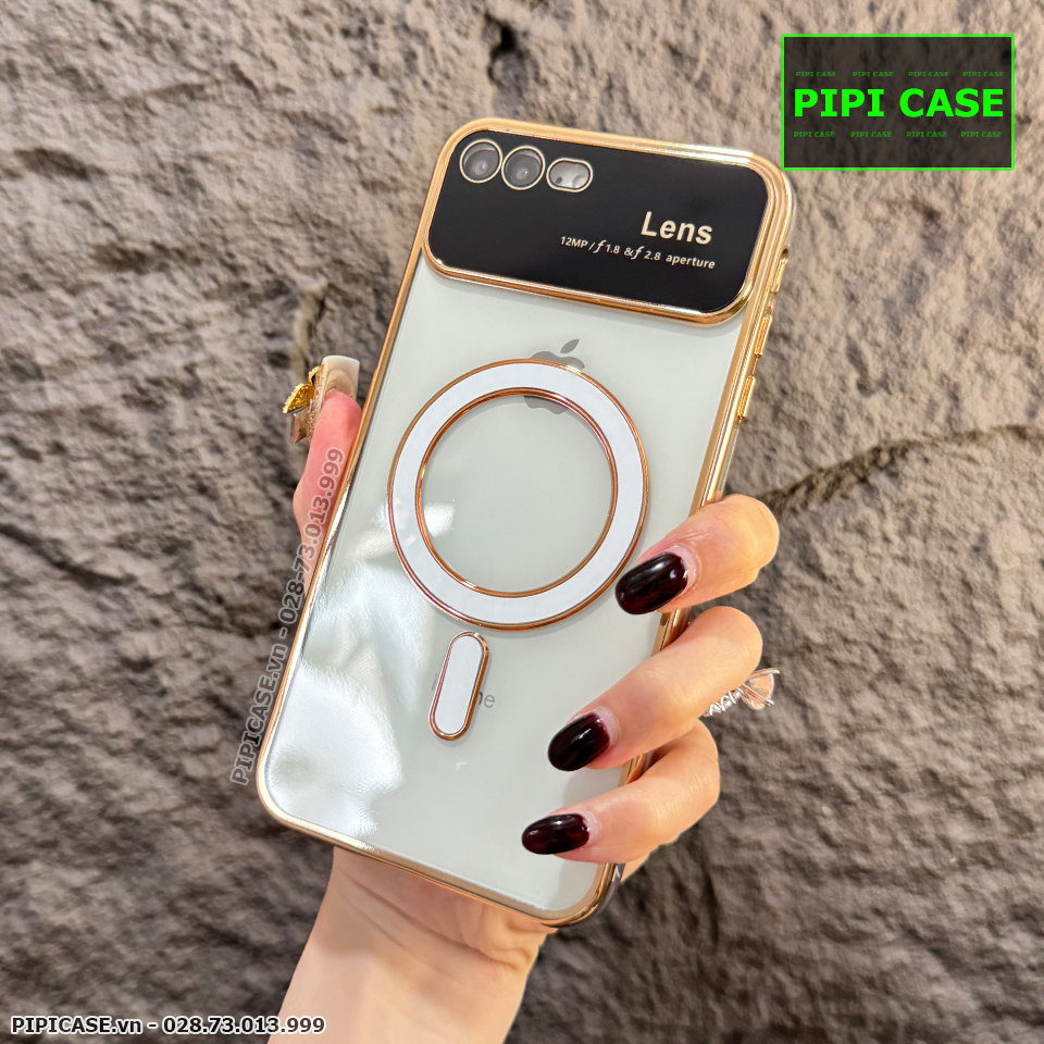 Ốp Lưng iPhone 7 Plus - Electronic - Vàng