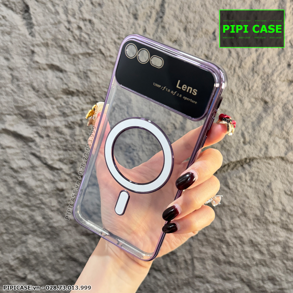 Ốp Lưng iPhone 7 Plus / 8 Plus - Electronic - Tím