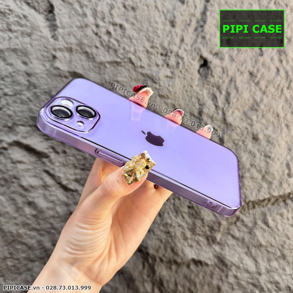 Ốp Lưng iPhone 13 - Ping - Tím