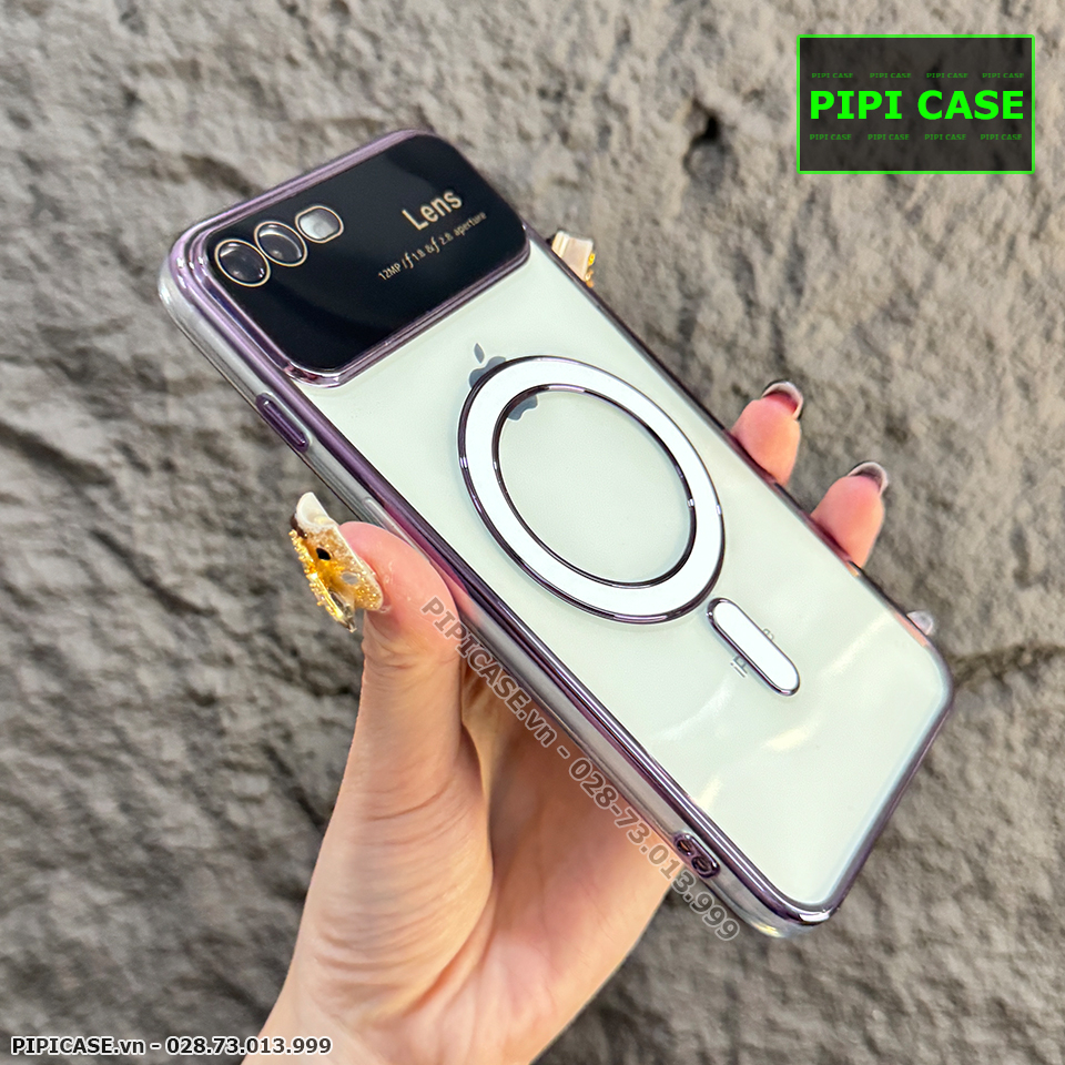 Ốp Lưng iPhone 7 Plus / 8 Plus - Electronic - Tím