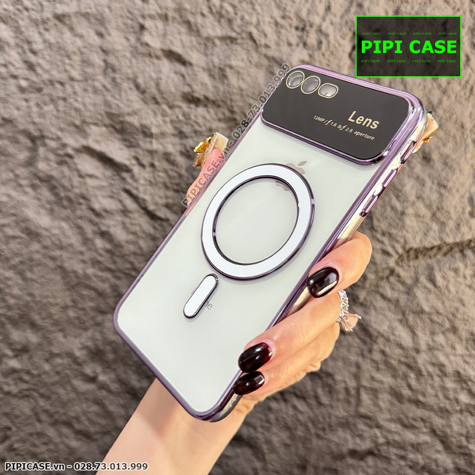 Ốp Lưng iPhone 7 Plus / 8 Plus - Electronic - Tím
