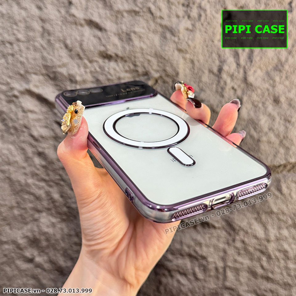 Ốp Lưng iPhone 7 Plus / 8 Plus - Electronic - Tím
