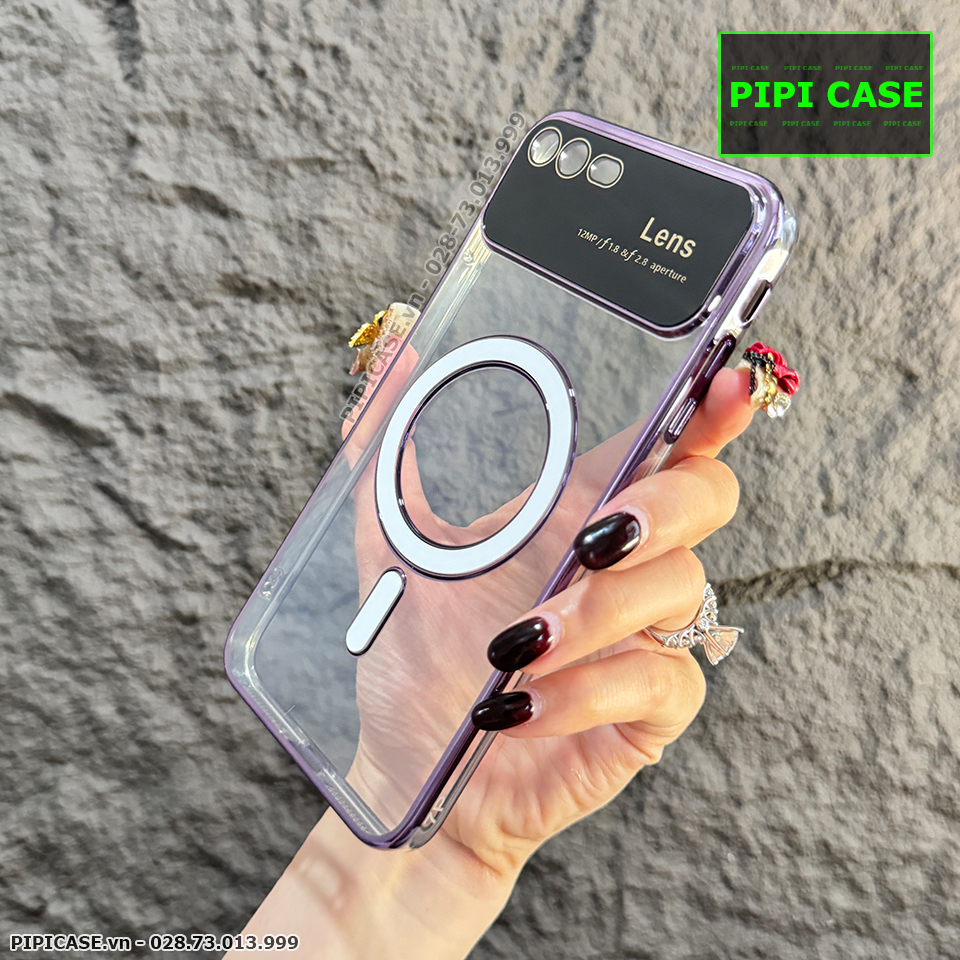 Ốp Lưng iPhone 7 Plus / 8 Plus - Electronic - Tím