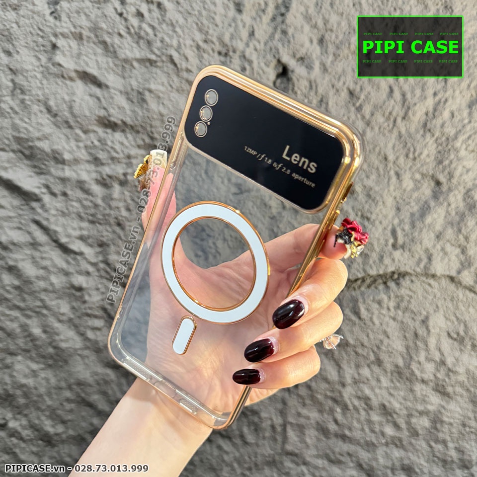 Ốp Lưng iPhone XS Max - Electronic - Vàng