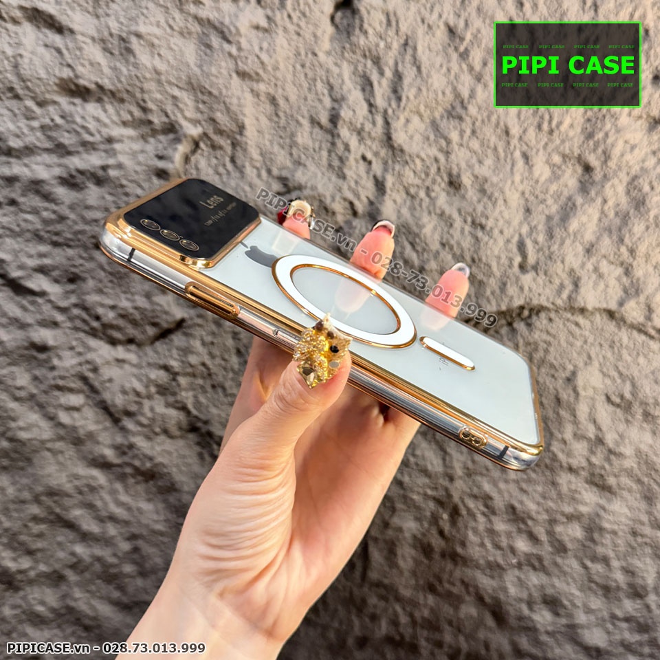 Ốp Lưng iPhone XS Max - Electronic - Vàng